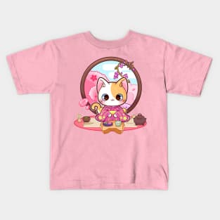 Tea Ceremony Kids T-Shirt